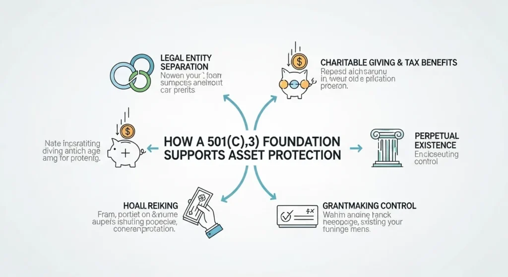 How a 501(c)(3) Foundation Supports Asset Protection