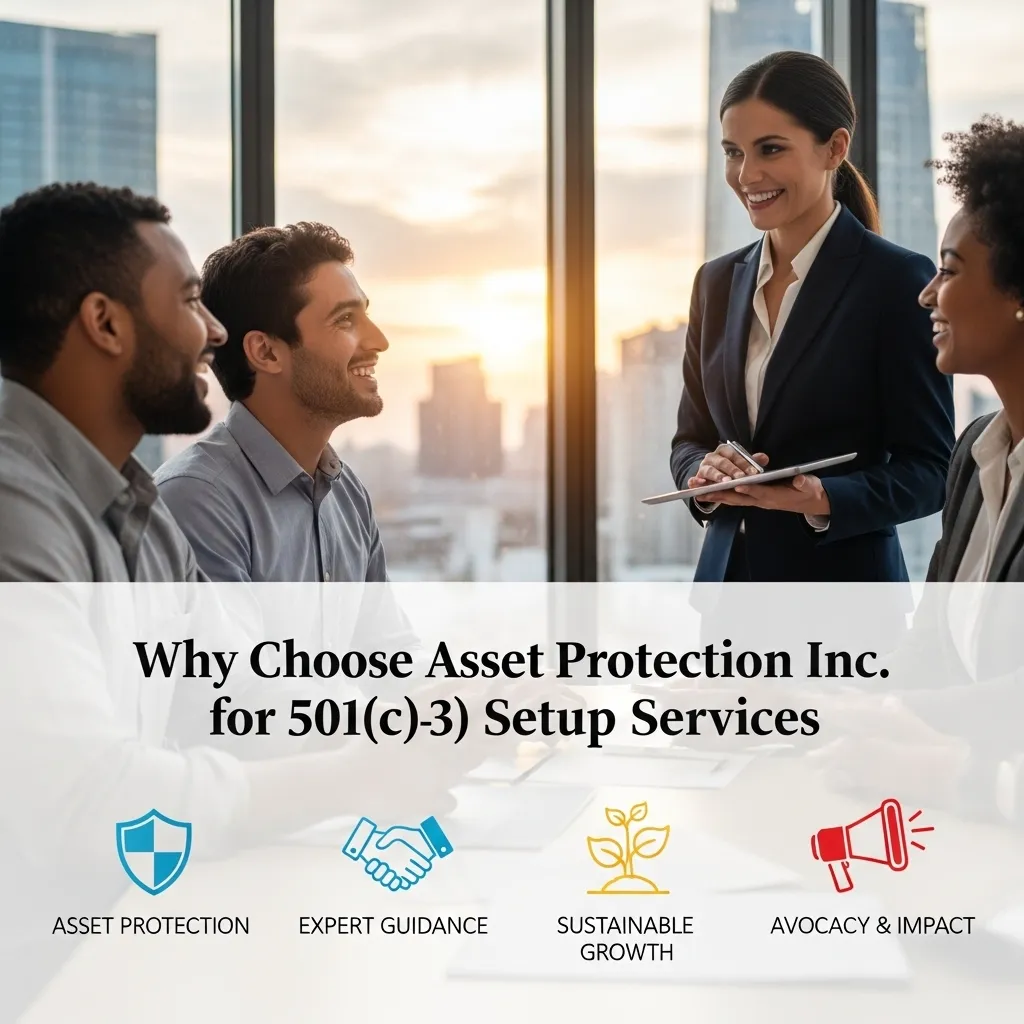 Why Choose Asset Protection Inc. for 501(c)(3) Setup Services