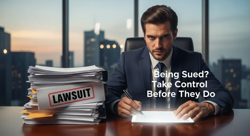 Being Sued? Take Control Before They Do